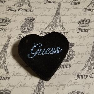 Guess Black Heart Box With Ring